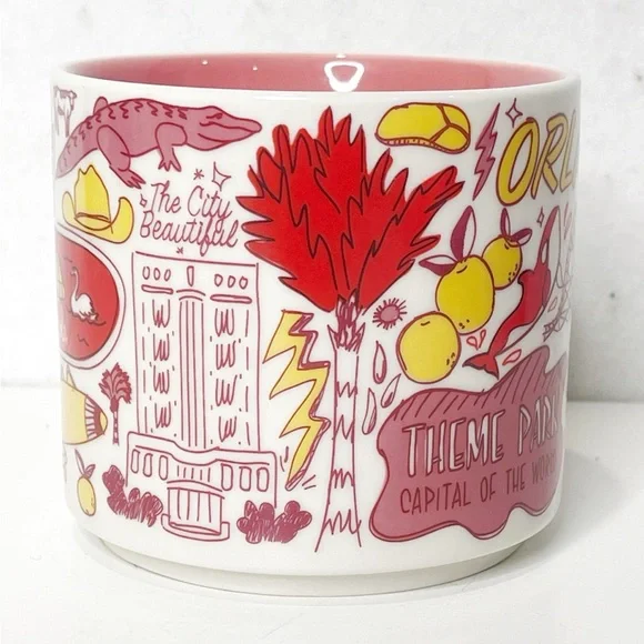 Starbucks Orlando Been There Series Across The Globe Collection Coffee Mug City - Picture 2 of 8